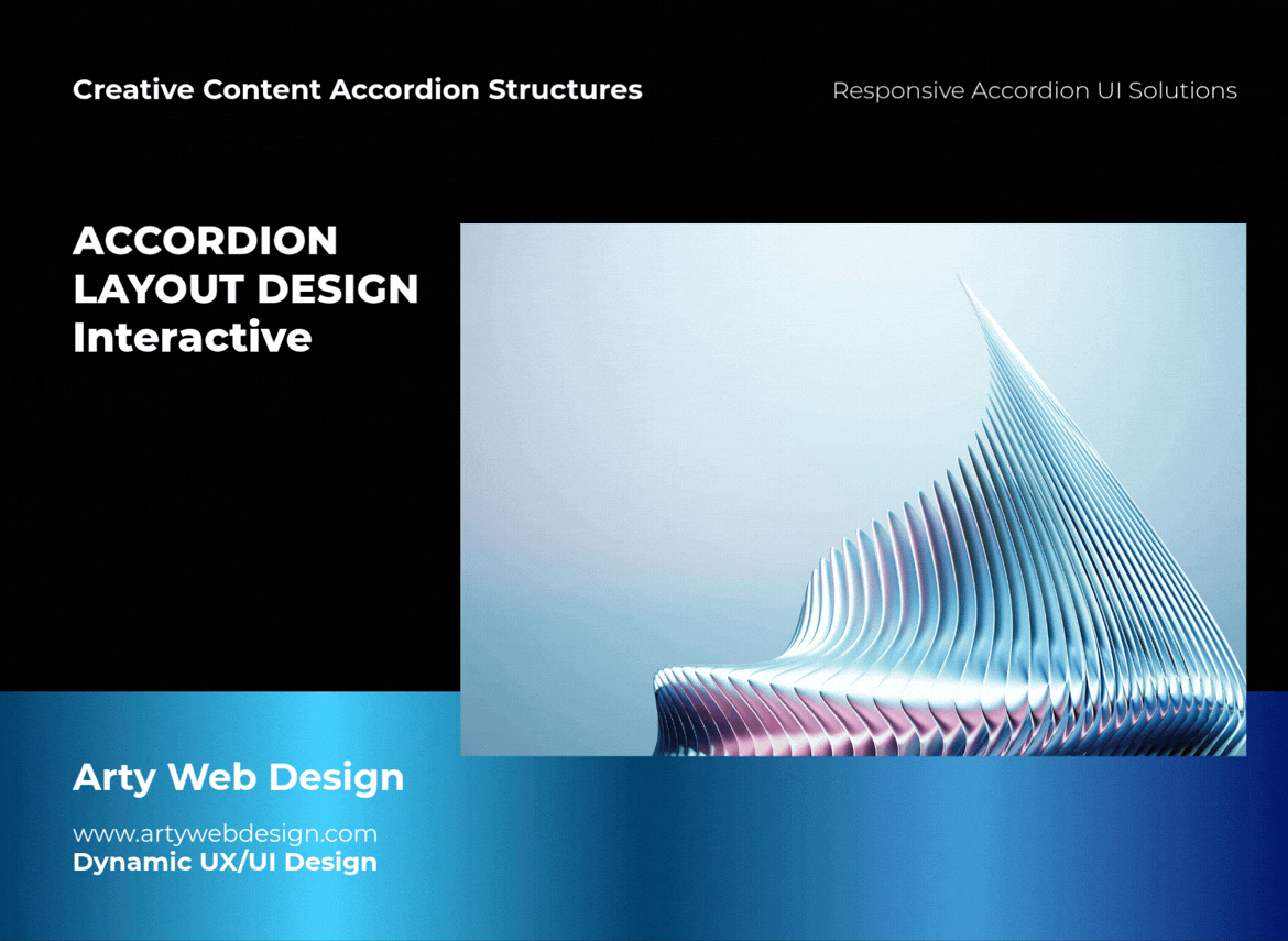 Creating Impactful Visuals with Accordion Layouts art artist artwork branding design business business documents landing page design luxury magazine redesign responsive ui design ui ux uiux design ux design video web development webdesign webflow website design