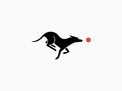 Running Hound branding design flat graphic design illustration logo minimal vector