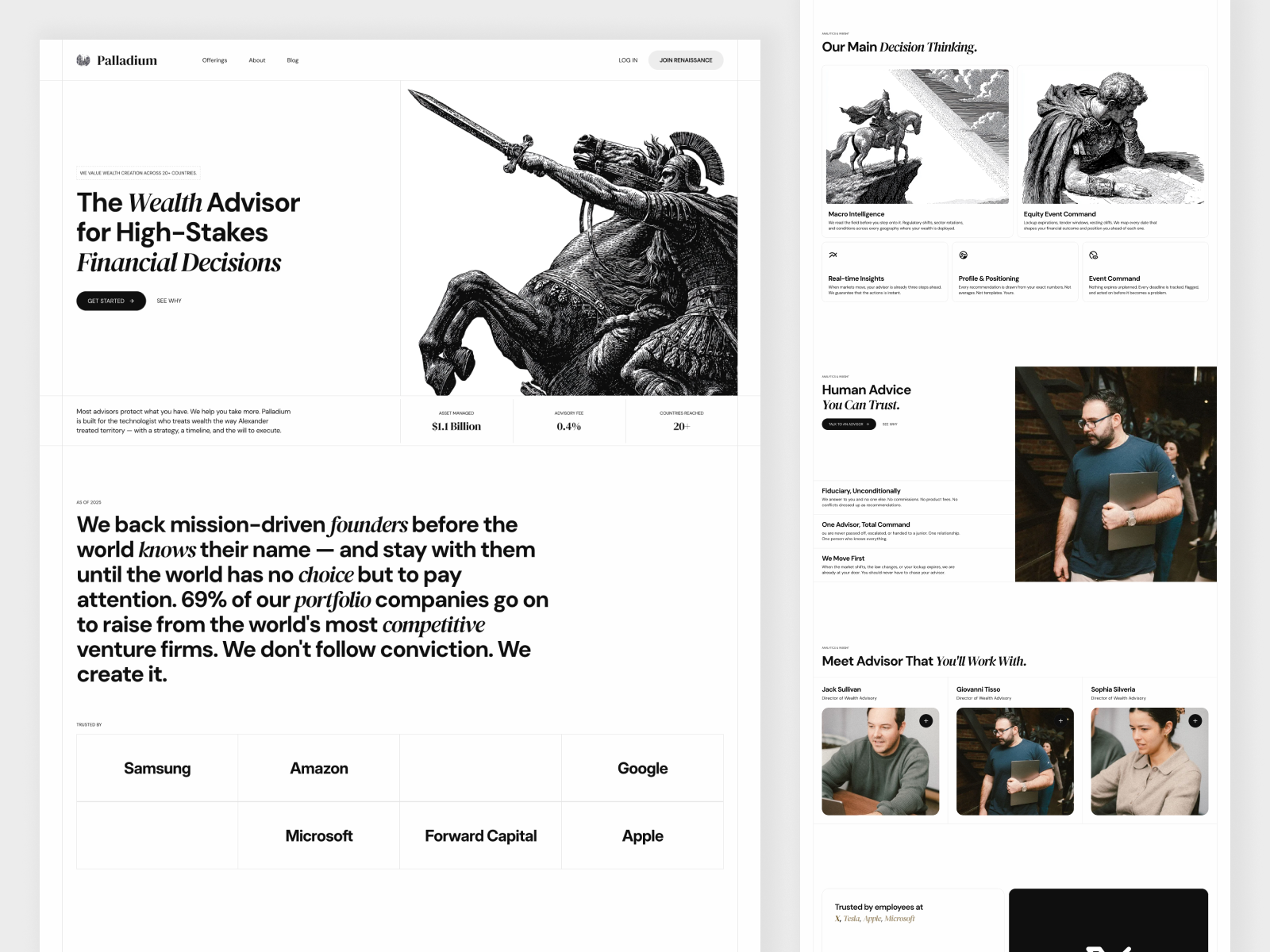 Example of Complete Website Design & Development