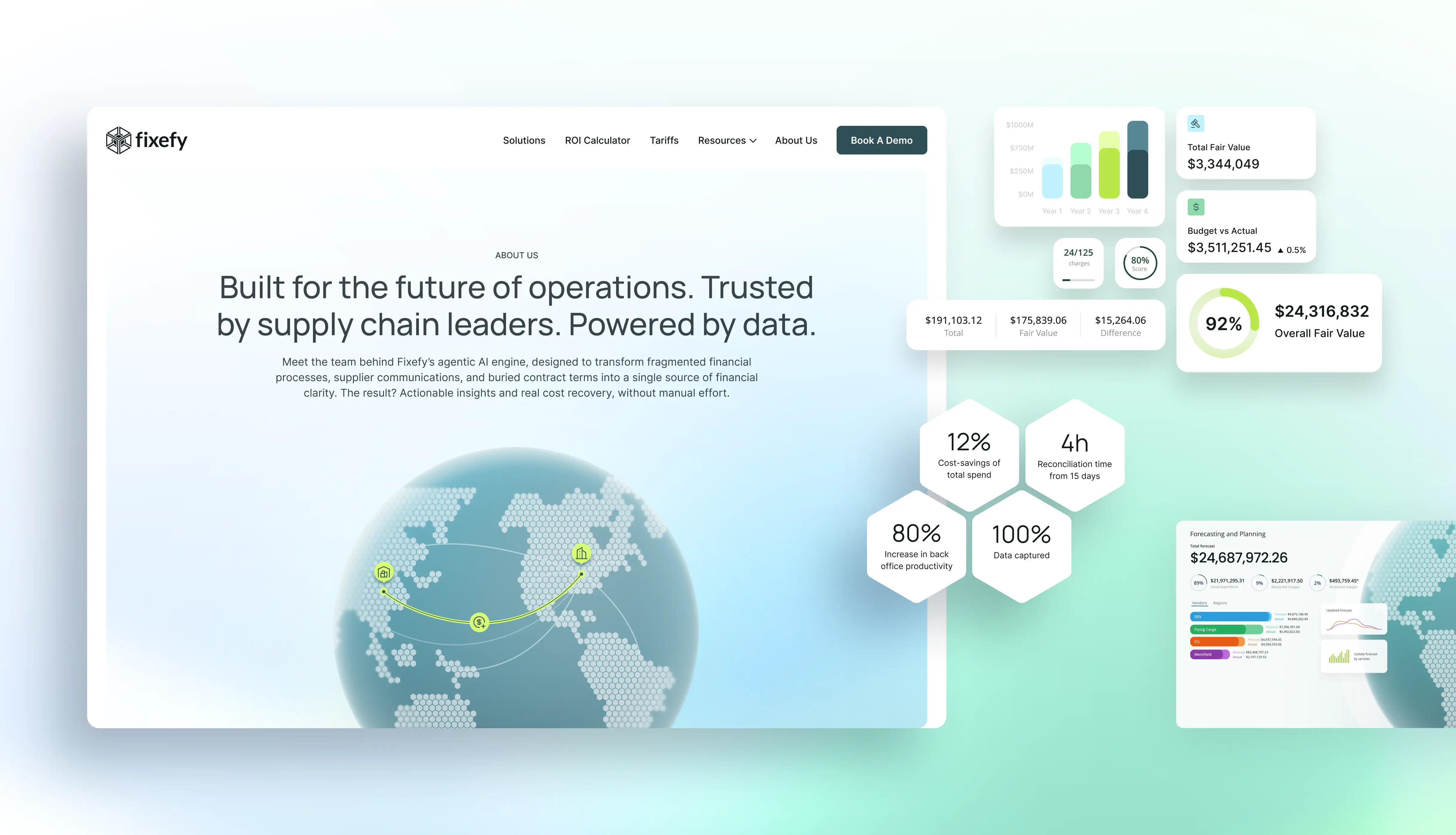 Product & website design for AI startup