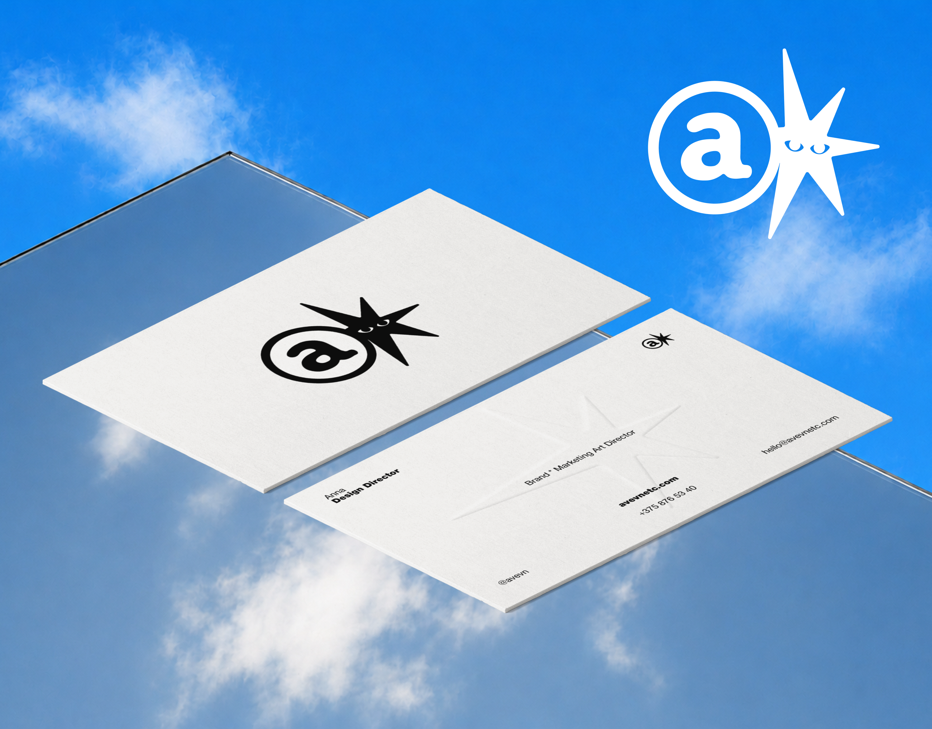 Brand Identity and Business Card Design for Avevnetc