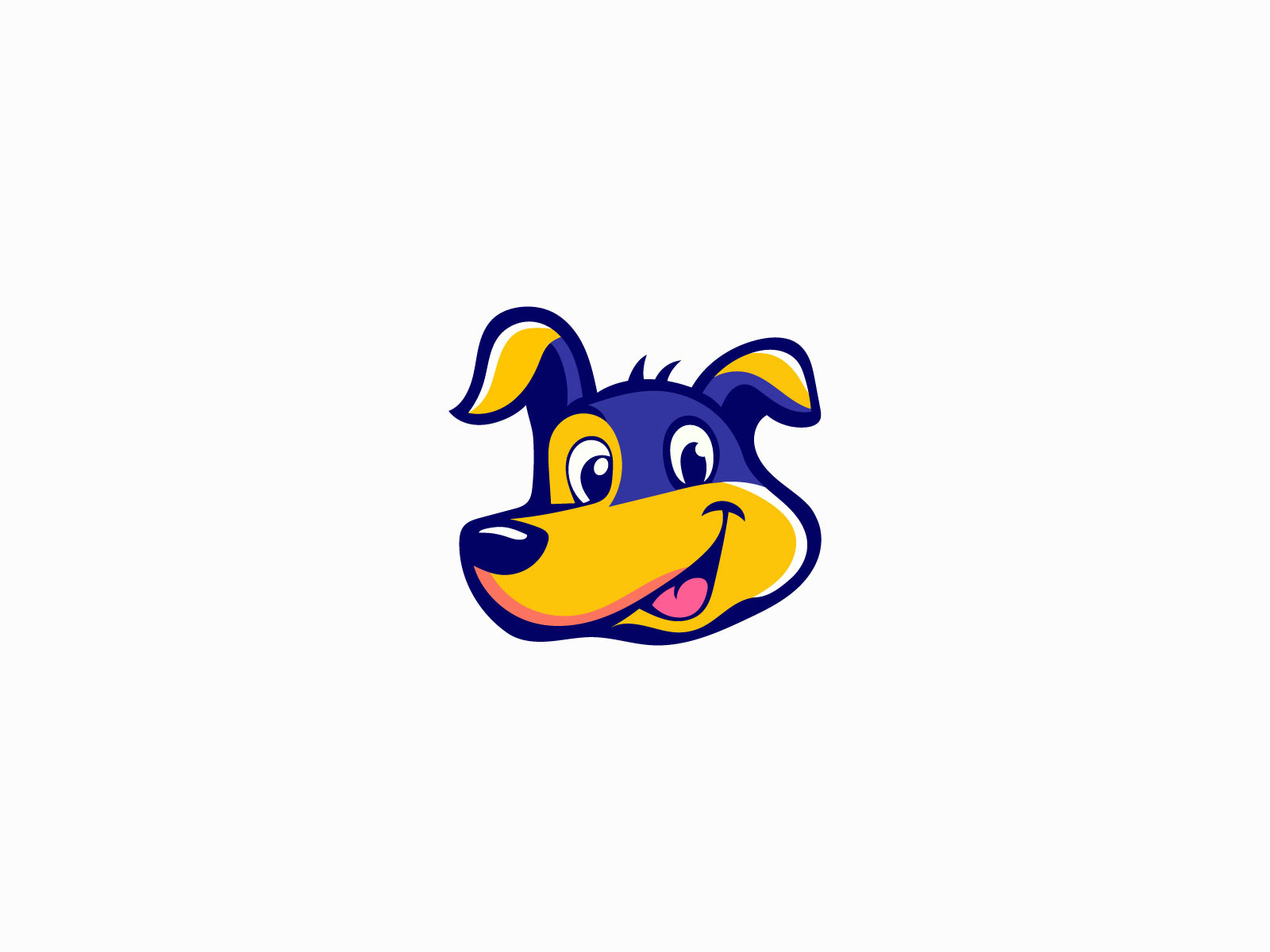 smile dog logo design animal mascot cartoon dog logo cute dog logo dog dog character dog face logo dog logo design happy dog mascot pet branding pet shop logo playful dog logo puppy logo puppy mascot smile dog logo smiling dog mascot