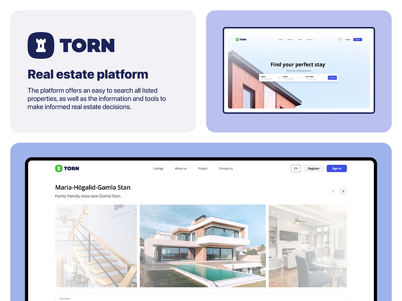 Torn • Real estate platform interface minimal design real estate real estate design real estate interface real estate platform real estate site real estate ui real estate website ui user interface ux services