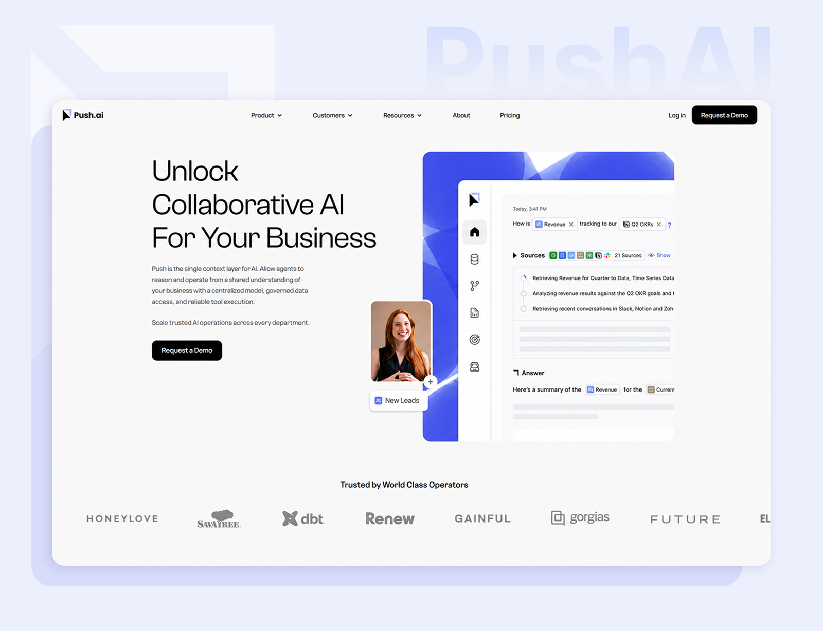 Example of Strategic Webflow Redesign — B2 B Saa S