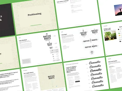 Cannabis Brand Guidelines, 63pgs for Native Roots Design Team brand guide brand guidelines brand identity brand standards brand system branding cannabis cannabis brand cannabis branding cannabis rebrand design system dispensary brand dispensary branding dispensary design native roots style guide vicarel studios visual identity weed weed brand