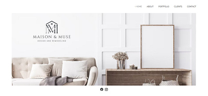 Interior Design Website Development