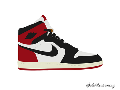 Drawing of air jordan on sale 1