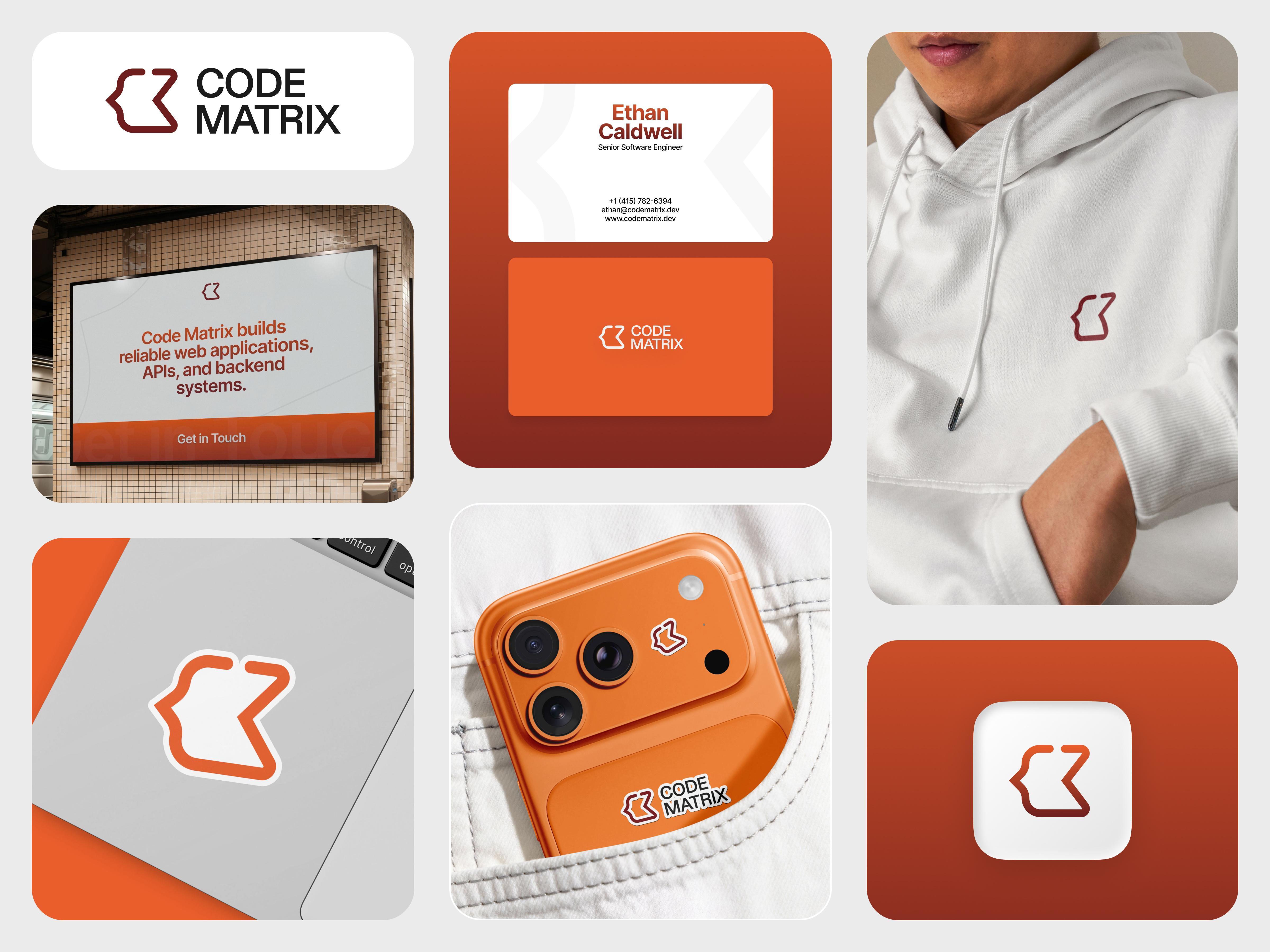Code Matrix - Brand Identity Design