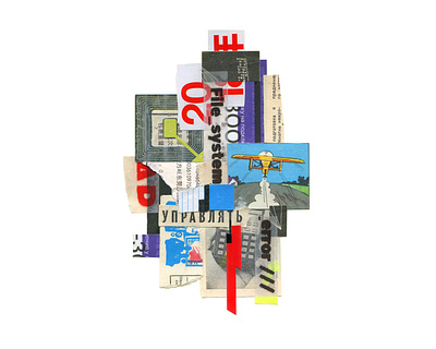 system_error abstract collage collages glitch illustrate illustration martovsky paper