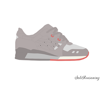 Asics Gel-Lyte III 'Assorted Collaborations' artefacts design fashion graphic design lifestyle sneaker culture sneakers vector