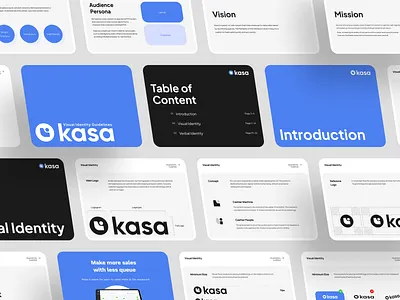 Kasa POS - Brand Guidelines brand brand guide brand guidelines brand identity branding clean guidelines logo logo design modern point of sales pos visual visual identity