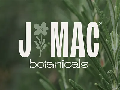 J MAC BOTANICALS amazon branding e commerce ecomm herbal identity system logo organic brand packaging