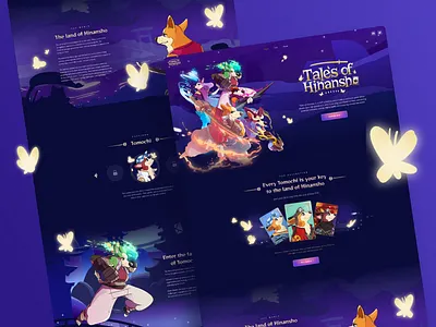 Landing Page for Play-to-Earn (P2E) Battle Card Game UI Design design game design game ui landing page p2e play to earn ui ui design ux