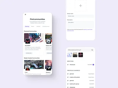Community Messaging App - Find Community and Search