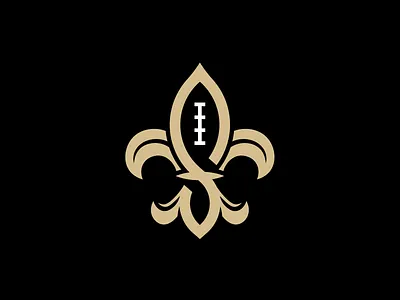 New Orleans Saints Logo Concept brand branding concept design football graphic design logo new orleans nfl saints team logo