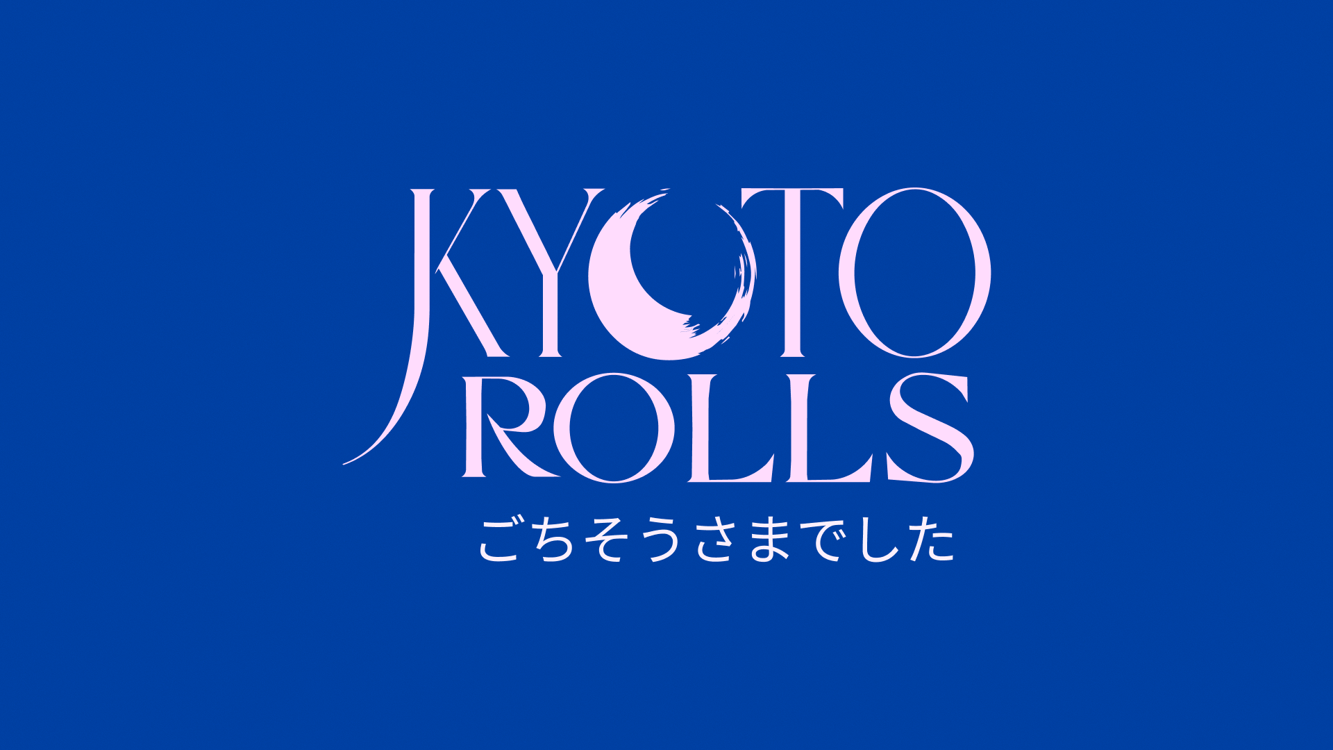 Kyoto Rolls — Luxury Sushi Brand Identity