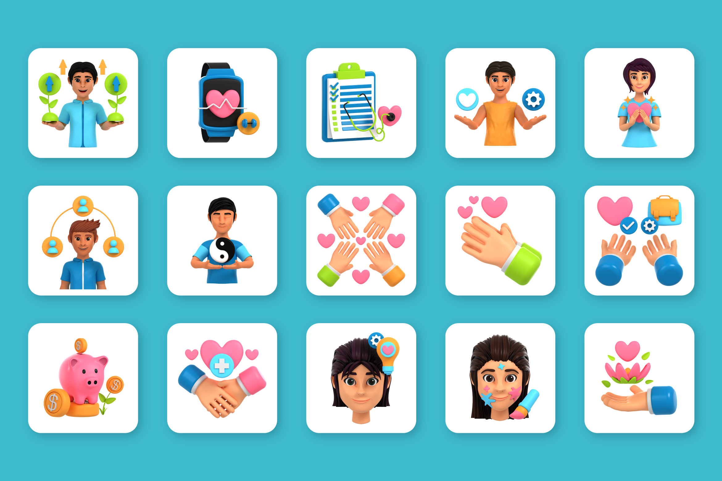 3D Well-Being