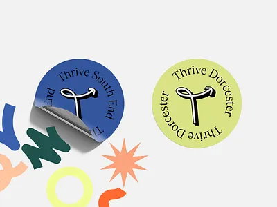 Thrive Dorcester Branding Design graphic design logo