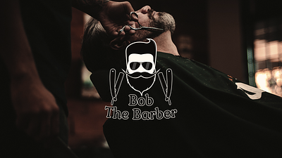 Bob The Barber | Barbershop Logo | Daily Logo Challenge barber barber shop barbershop branding design graphic design logo logo design vector