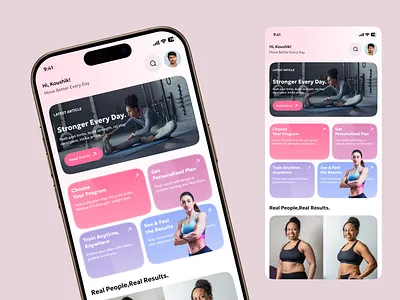 FitNova – Personalized Training App activity tracker ai driven fitness app body measurement tracker fitness app fitness tracker gym health and fitness app health wellness app healthy mobile app mobile app design nutrition app nutrition tracking app running app runnning tracker smart fitness app sport widget steps tracker web workout app