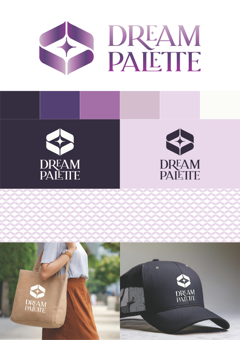 Dream Palette Logo Concept branding graphic design logo