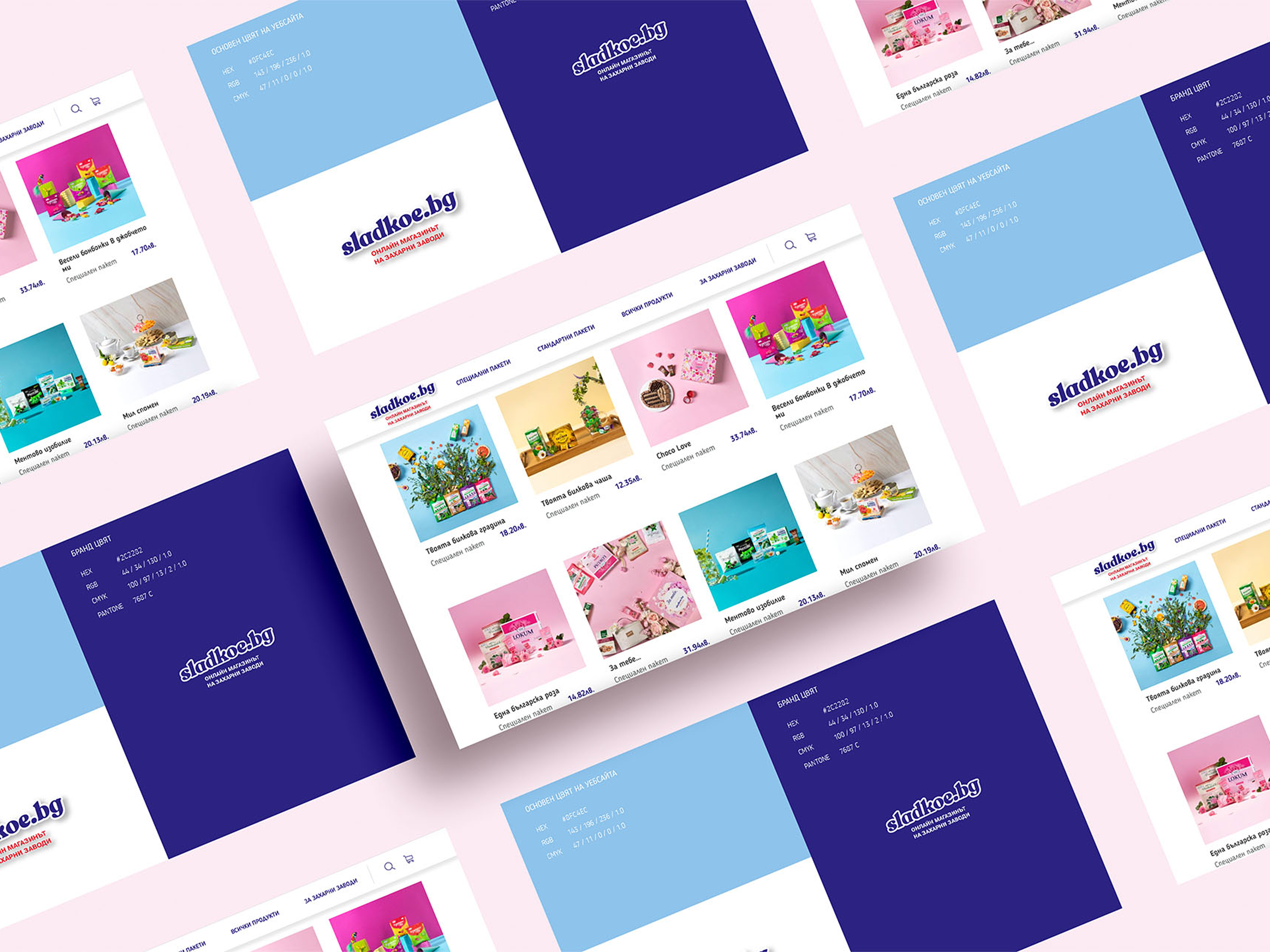Example of Sugar factories: Brand book