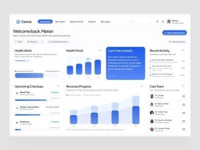 Healthcare Dashboard Design appointment system doctor appointment health monitoring health tracking healthcare dashboard healthcare platform healthcare saas healthcare ui healthcare website hospital dashboard medical app medical dashboard medical platform modern dashboard patient management saas dashboard ui design ux design web design