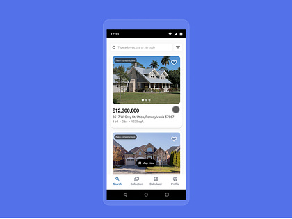 Property Listings App on Android