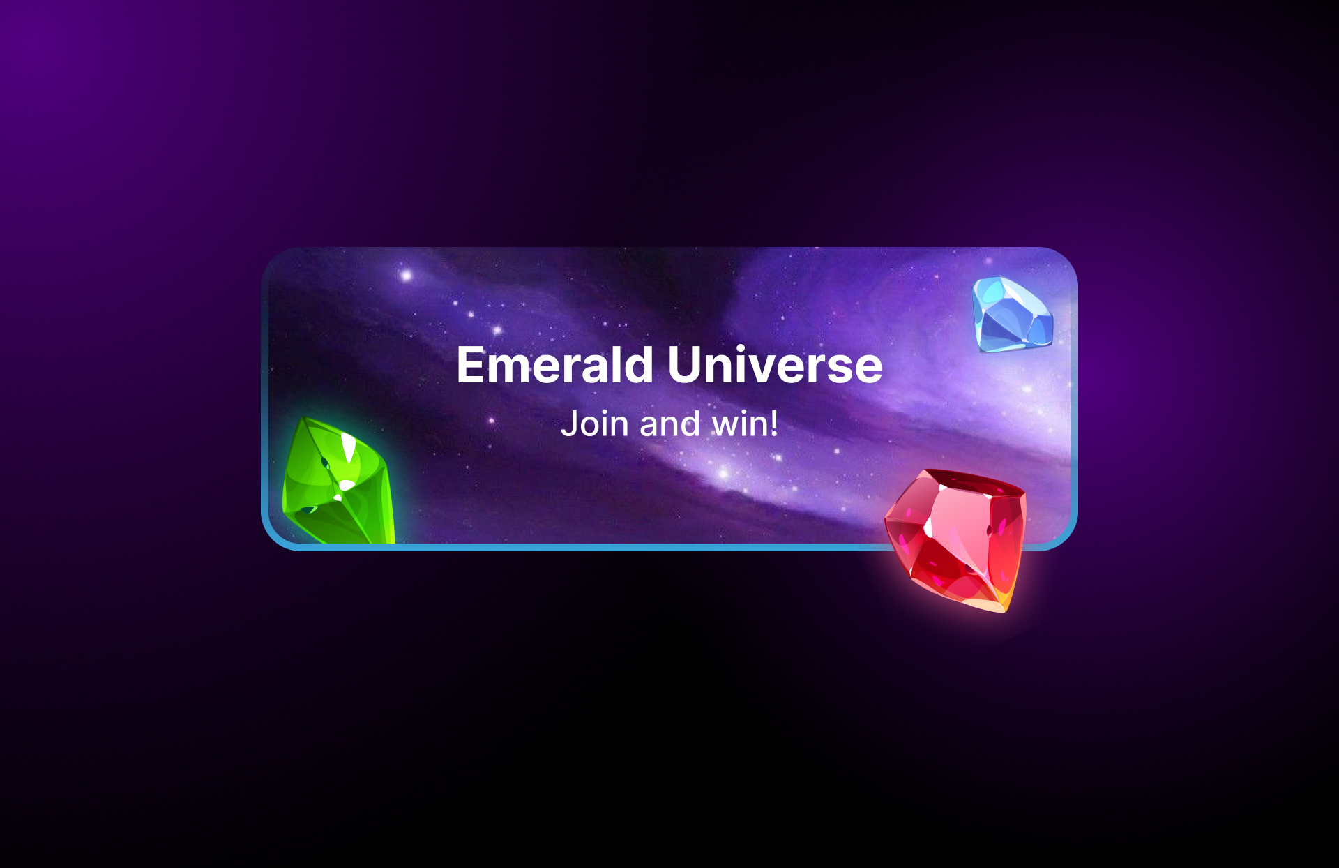 ⚡ Game Banner: Emerald Universe 🪐