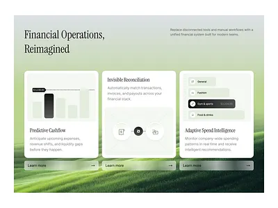 Modern Fintech Website — Core Features Section bank banking branding design finance fintech investation investment landing page saving section ui ui design ui ux website