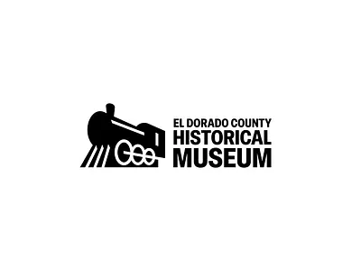 El Dorado County Historical Museum aistis bold branding graphic design identity lithuania logo logo design logo designer mark minimal museum simple symbol vilnius