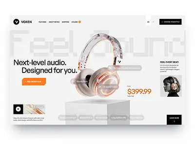 UI-UX for Music design interface product service startup ui uiux ux web website
