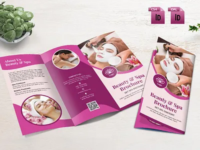 Beauty & Spa. booklet branding brochure business corporate flyer magazine modern presentation report template