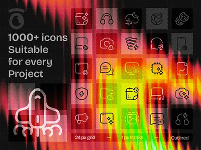 Pixeedrop — Icon Library 24 grid collection figma graphic design icon icon library iconography illustration illustrator library outline svg ui vector