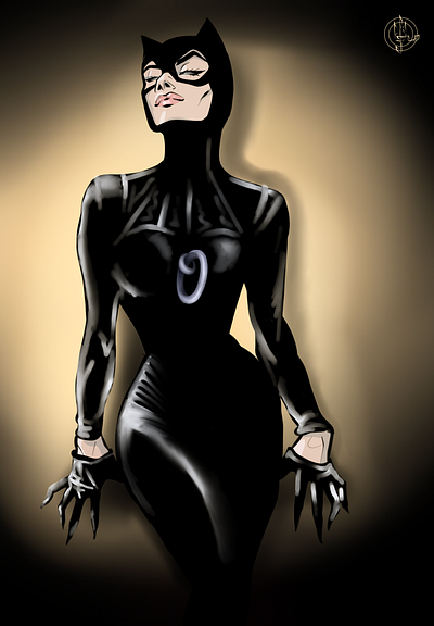 Catwoman catwoman comics dc digital art illustration