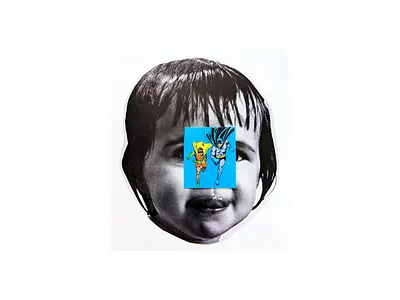 Save The Youth collage cut up illustration xerox