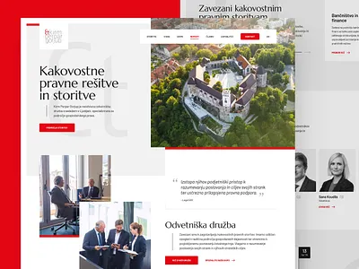 Kirm Perpar Gorjup Lawyers design drawingart law lawyers responsive ui ux web website