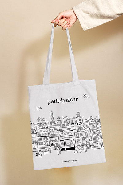 Illustration children design graphic design illustration pattern souvenir tote bag vector
