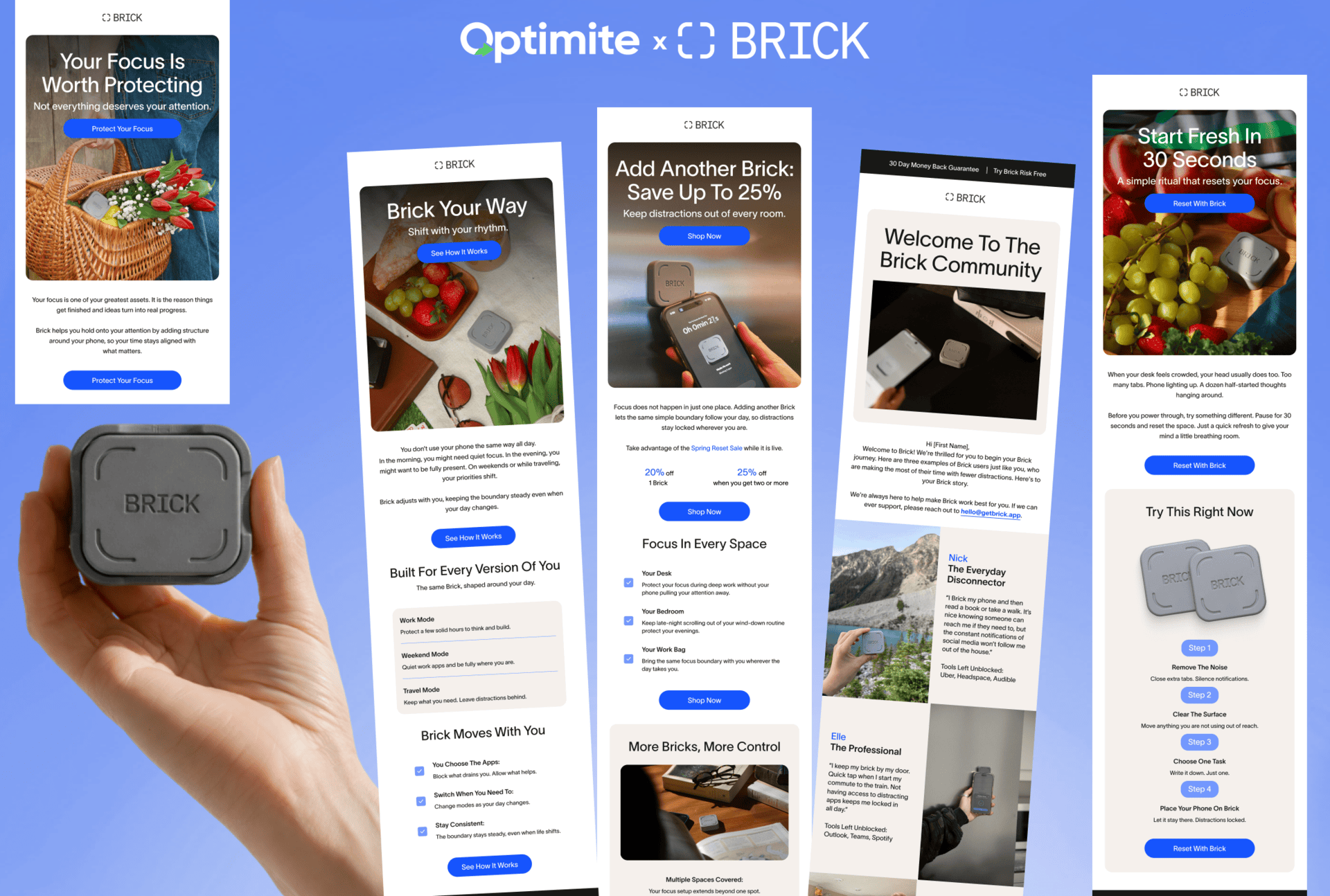 Wellness Meets Smart Innovation | Health & Wellness email campaigns email designs email marketing email templates emailers figma figma designs figma emails health wellness tech klaviyo klsviyo email marketing ui ui designs