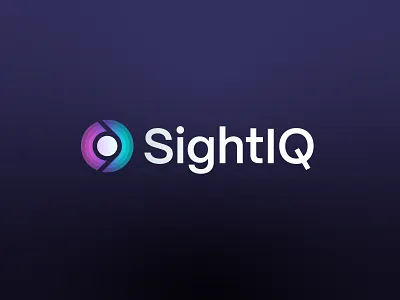 SightIQ - Logo Design branding cursor freelance logo iq jeroen van eerden logo orbit pulse sight smart track user