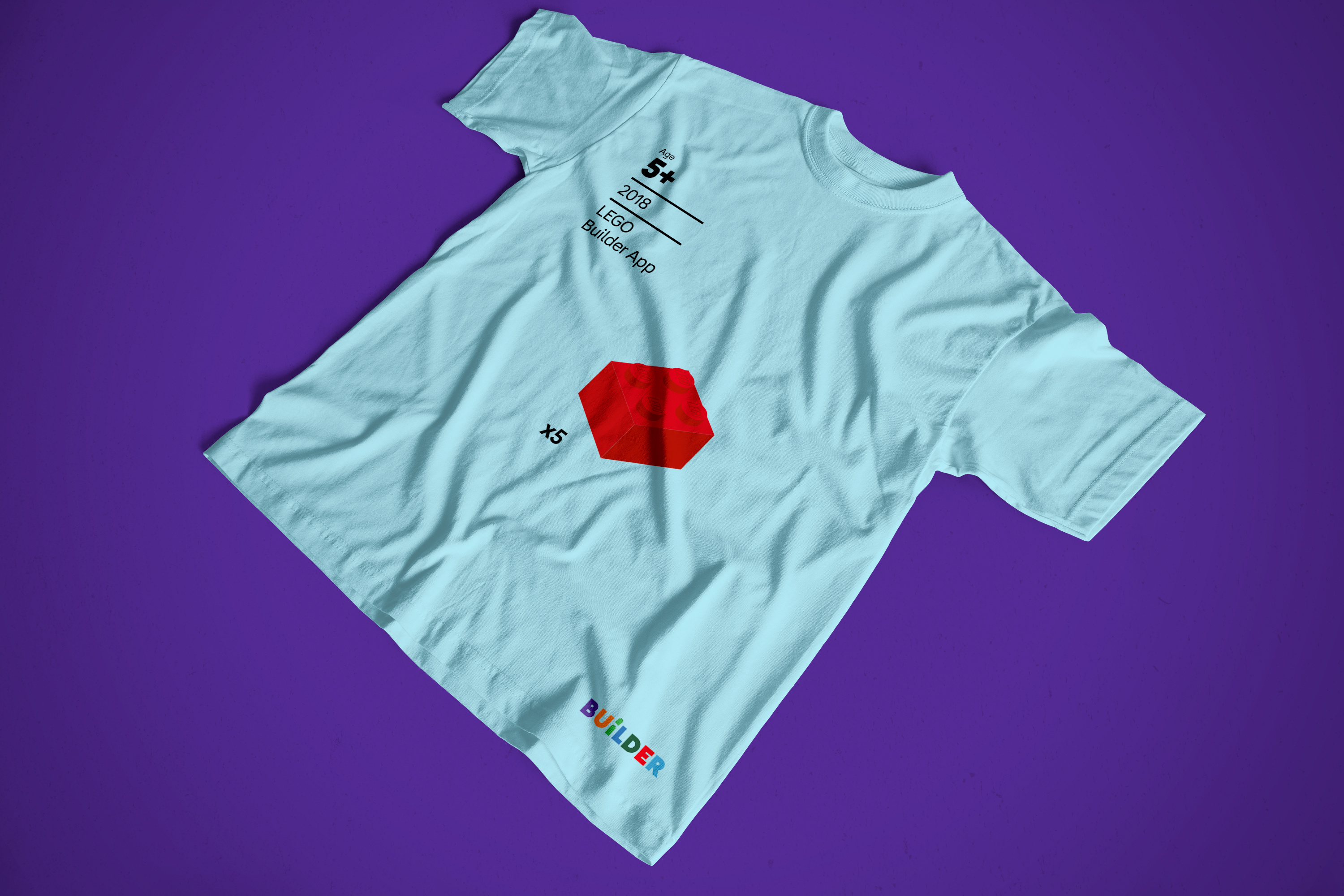 LEGO Builder - 5 year anniversary T-shirt