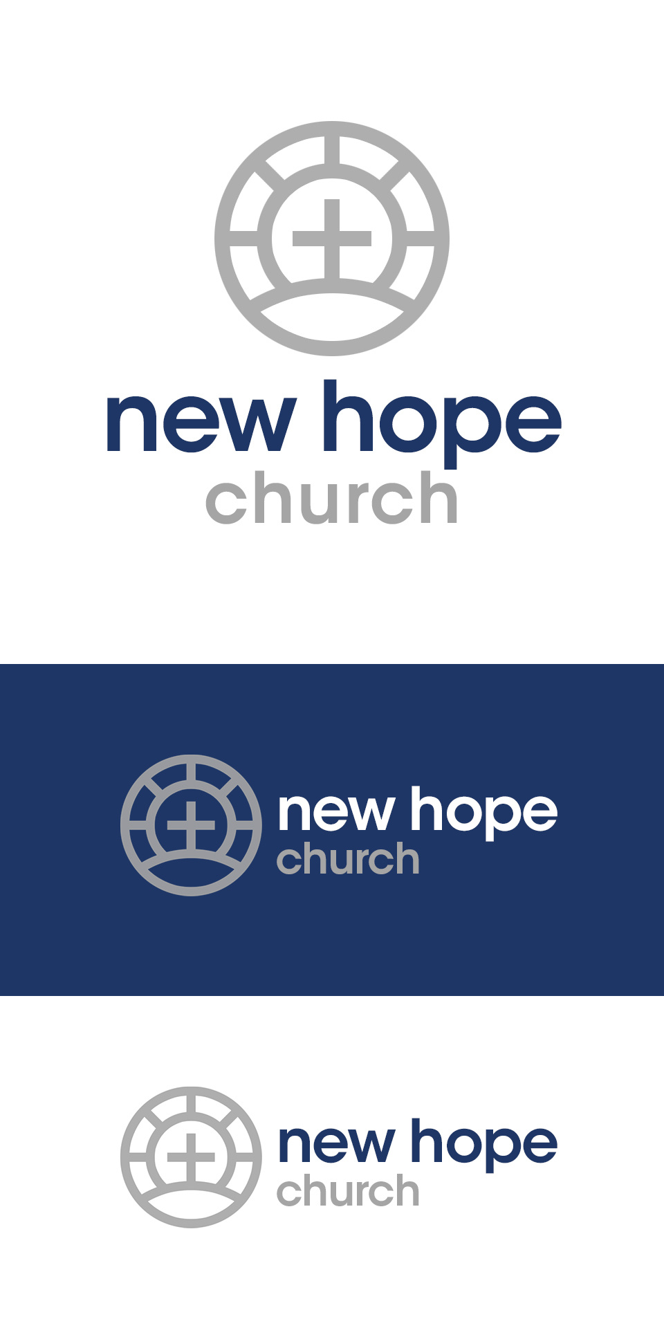Church logo design branding christ church cross design graphic design hope logo logo design religion stationery sun