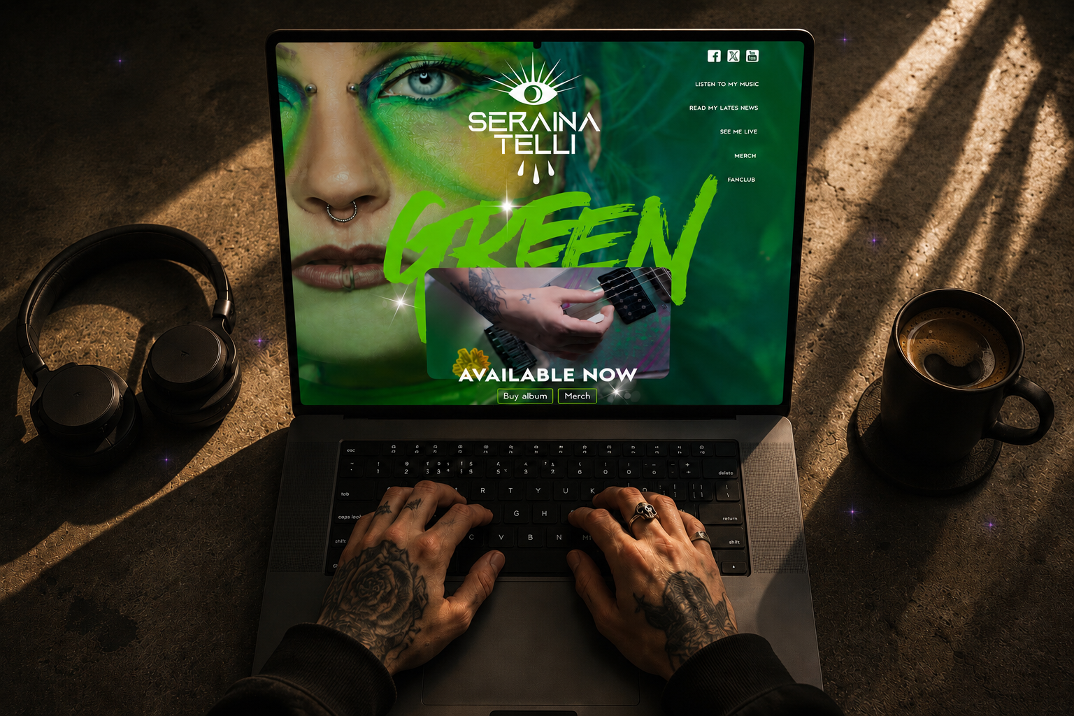 Example of Premium Web Design + Rive Animations