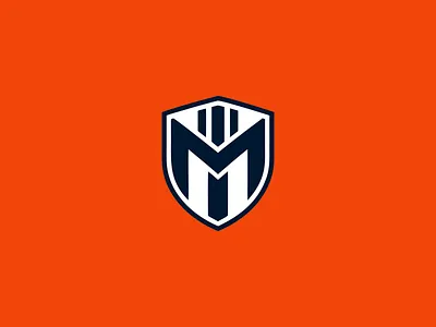 MM Monogram Shield Logo – Bold Sports Badge Identity athletic branding badge logo design brandidentity branding creativedesign design esports logo design graphic design logo logodesign modernlogo monogram logo design shield logo design sports brand identity startup branding