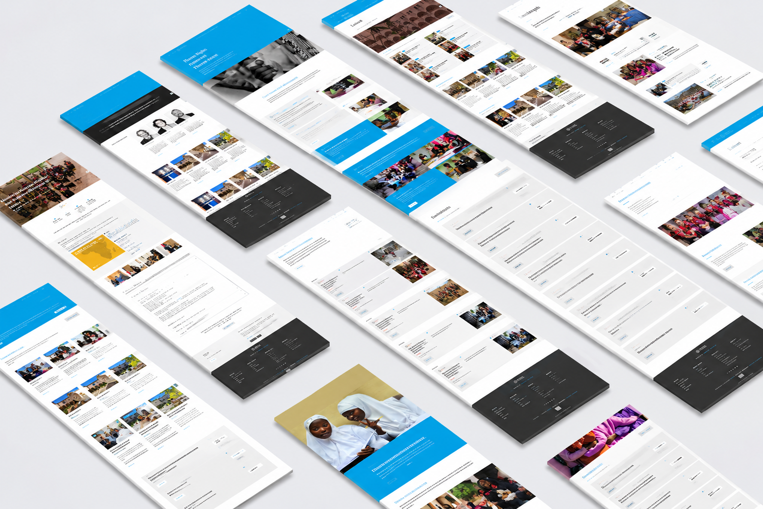 Global Campus of Human Rights - UX/UI Design System graphic design ui ux web design website development