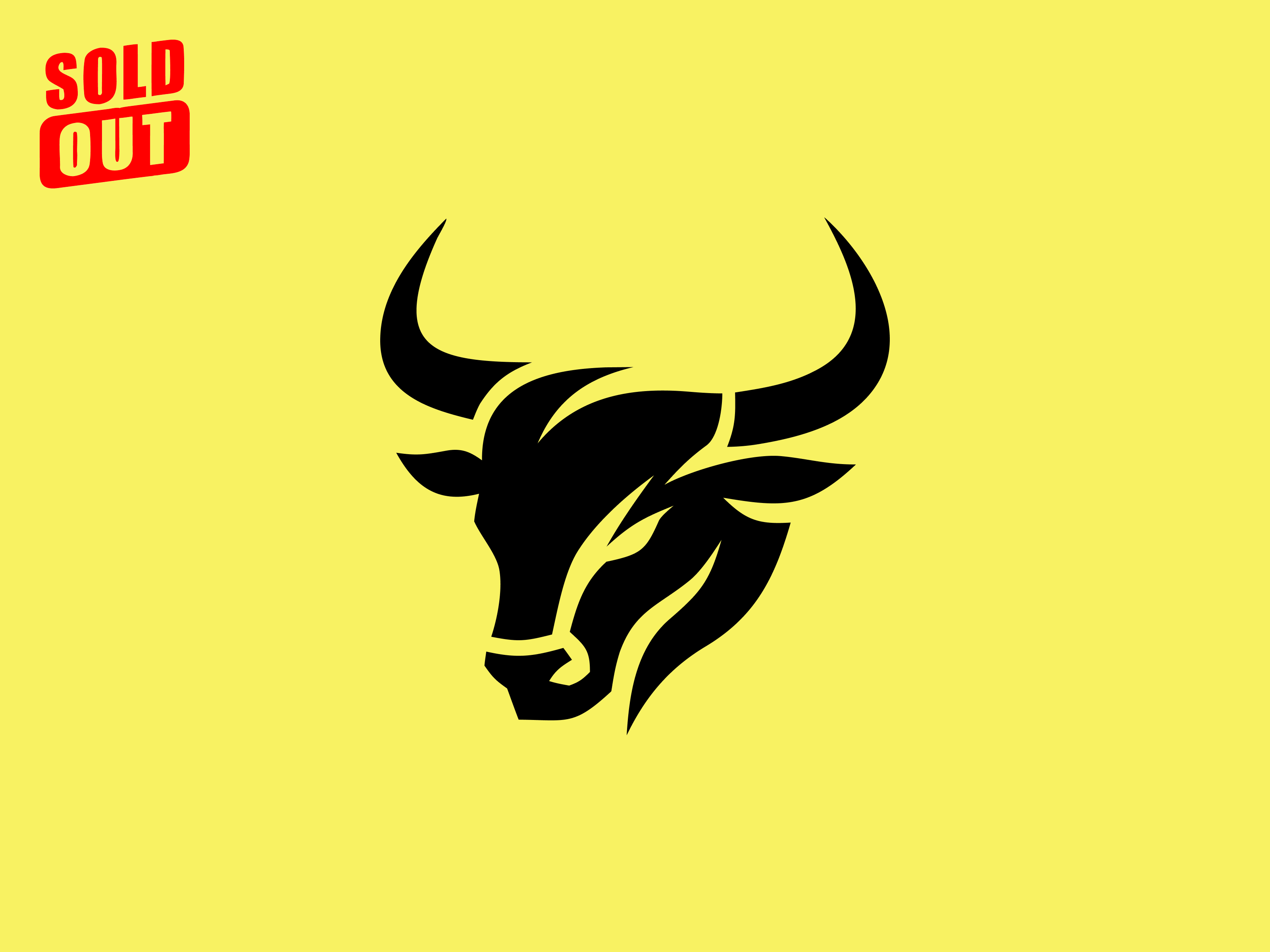 Bull Head Logo – Bold Mascot Brand Identity Design badge logo design bold logo design brand identity design bull logo design mascot logo design sports brand identity startup branding