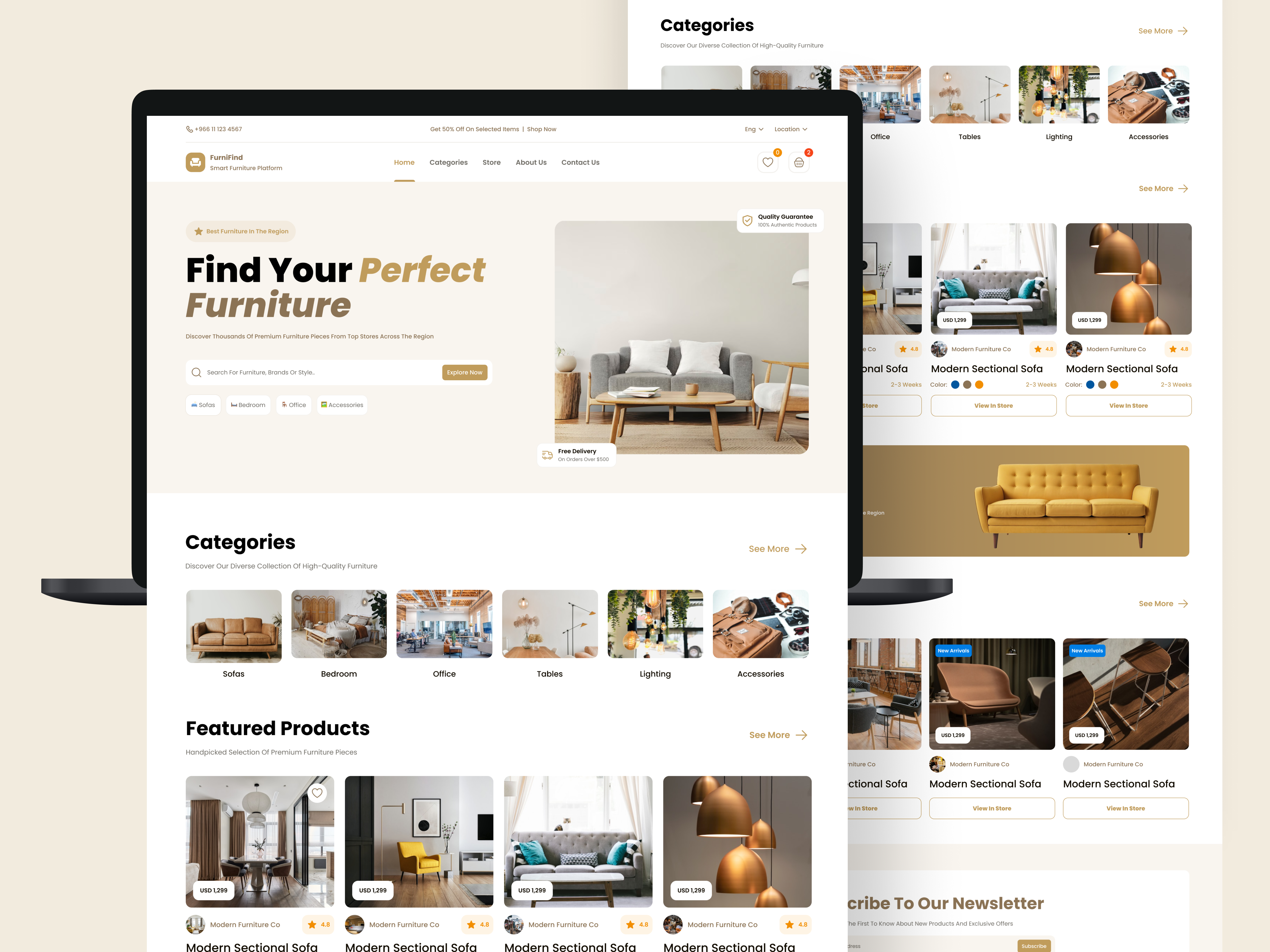 Furniture E commerce Website UI UX Design Using Figma ecommerce ecommerce website ui ux furniture furniture ecommerce furniture shopping furniture store furniture website furniture website finder furniture website ui ux ui design ui ux website ui ux