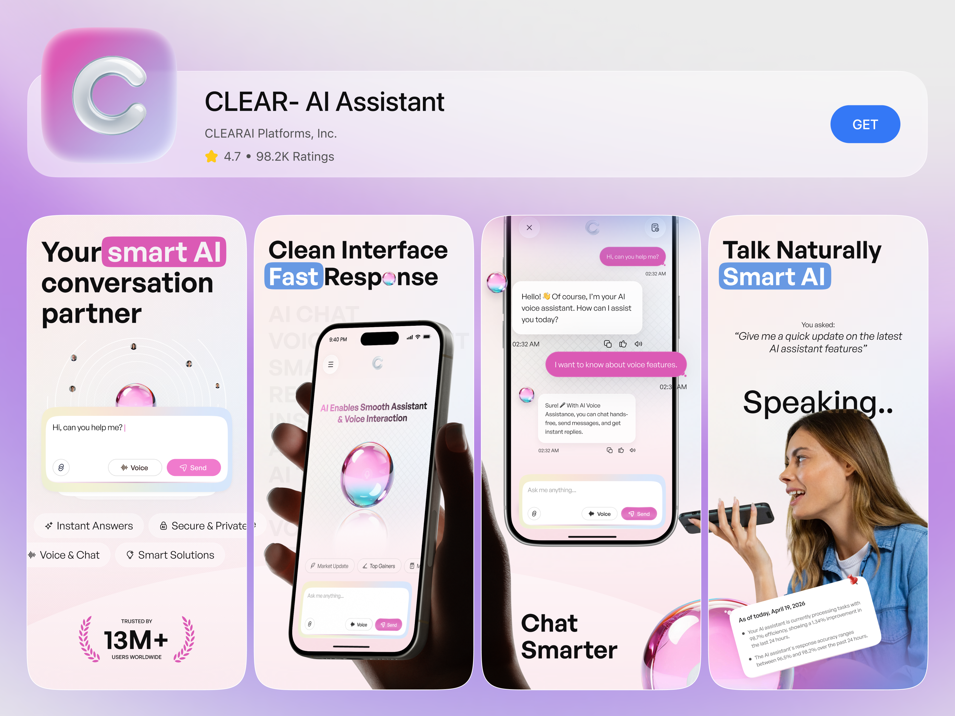 Example of App Store Screenshots