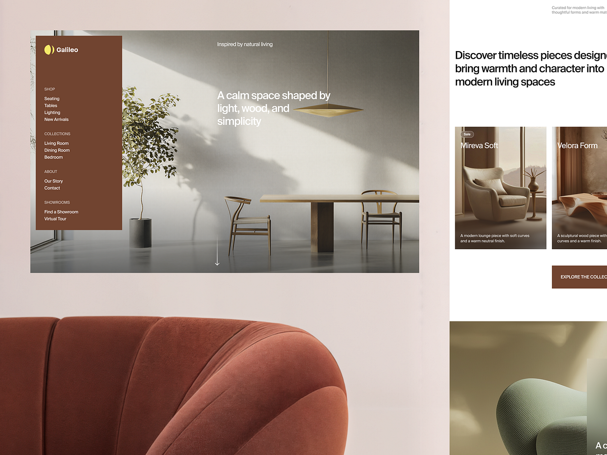 Furniture Website – Exploration