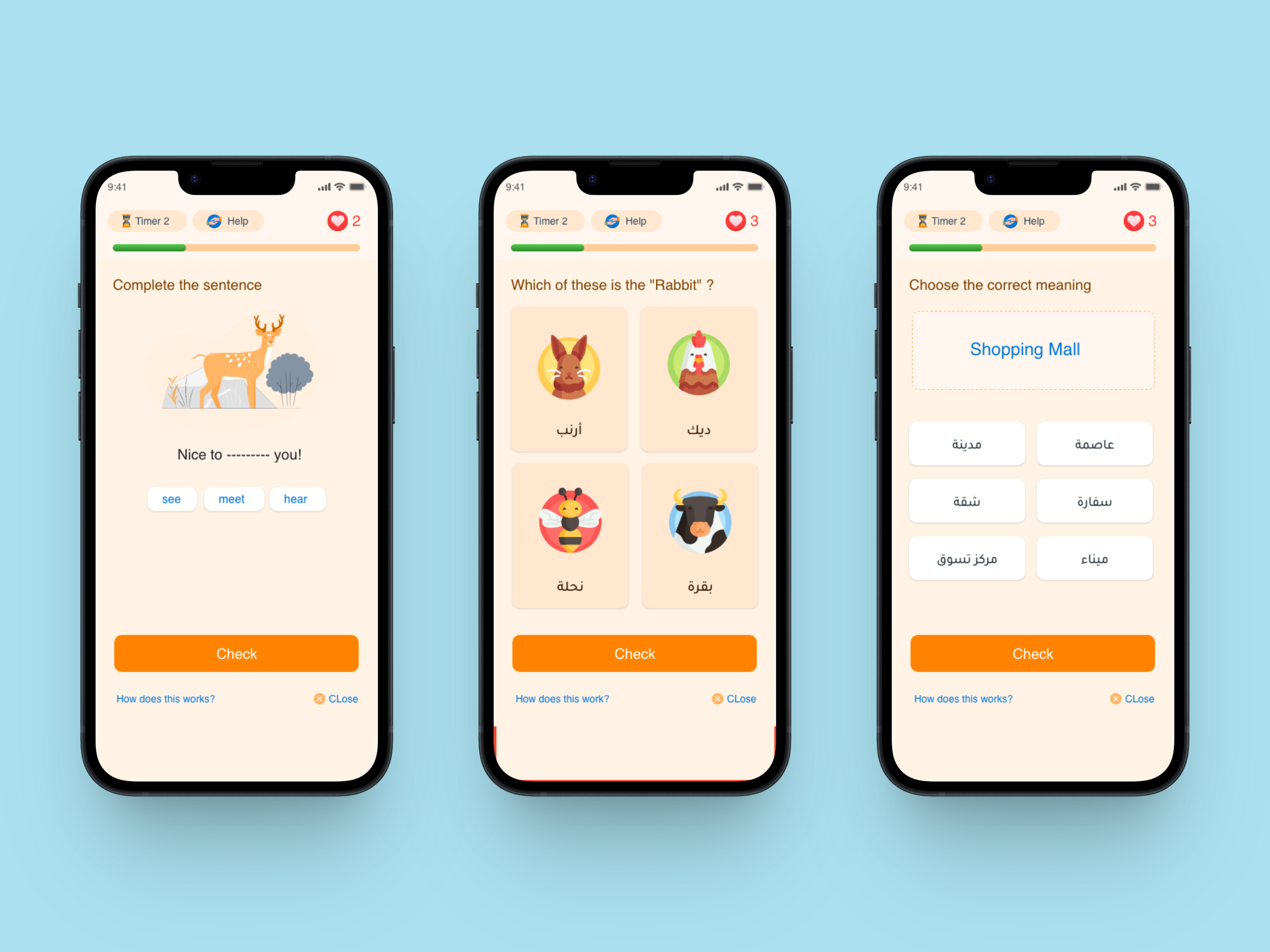 Taleek Mobile App (Light) app mobile design ui